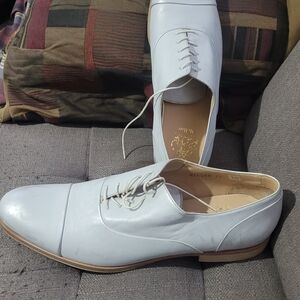 Classic Light Gray Men's Oxfords